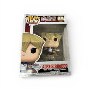 Funko Pop! Animation Yu-Gi-Oh! Alexis Rhodes Vinyl Figure #1869 Boxed
